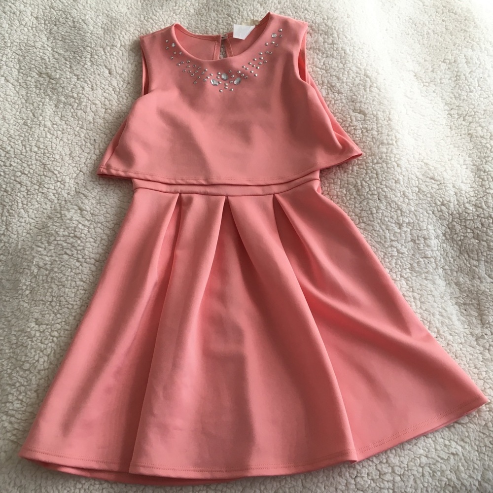 BTween Girls Coral Dress
